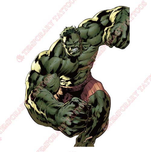 Hulk Customize Temporary Tattoos Stickers NO.168